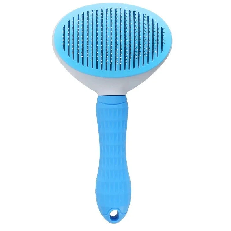 Self-Cleaning Grooming Brush for Cats and Dogs