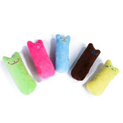 “Catnip Teeth Grinding Toy – Interactive Plush Chew & Play Toy for Cats & Kittens”