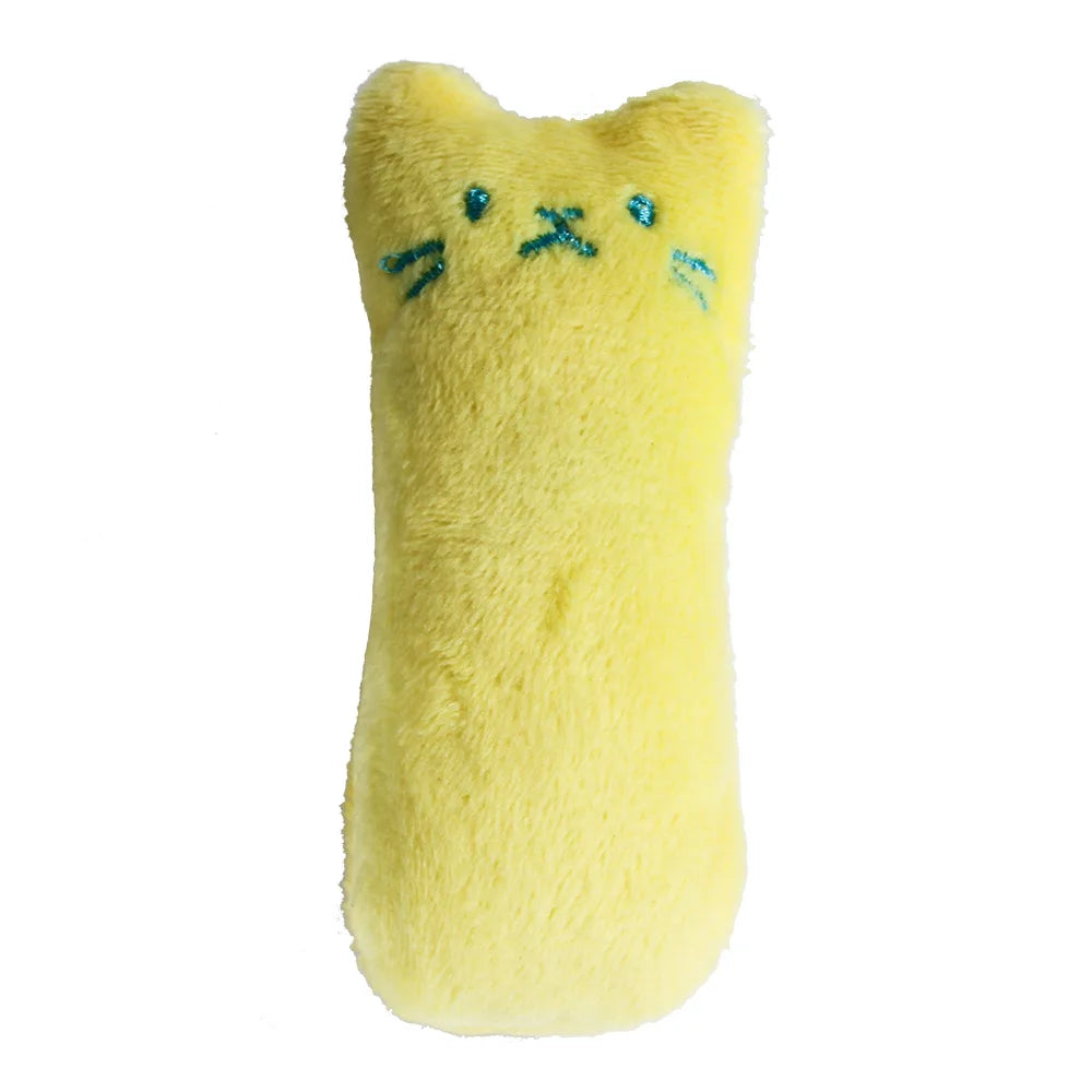 “Catnip Teeth Grinding Toy – Interactive Plush Chew & Play Toy for Cats & Kittens”