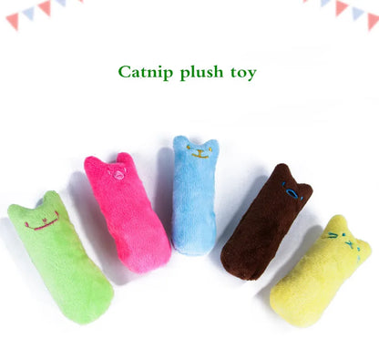 “Catnip Teeth Grinding Toy – Interactive Plush Chew & Play Toy for Cats & Kittens”