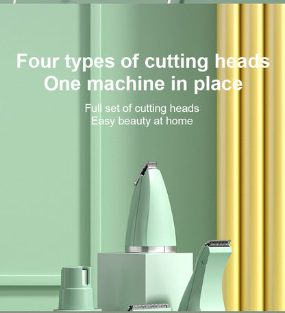 4-in-1 Pet Grooming Clipper – Low-Noise &amp; Rechargeable