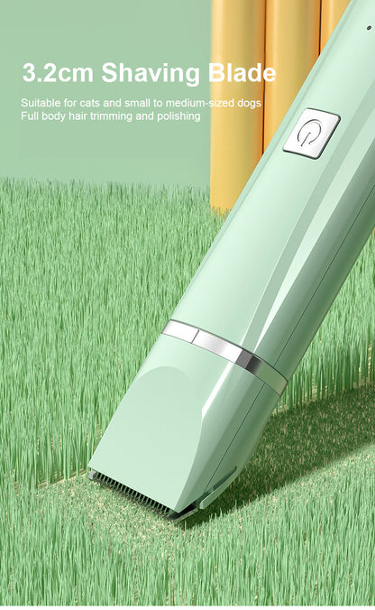 4-in-1 Pet Grooming Clipper – Low-Noise &amp; Rechargeable