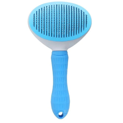 Self-Cleaning Grooming Brush for Cats and Dogs