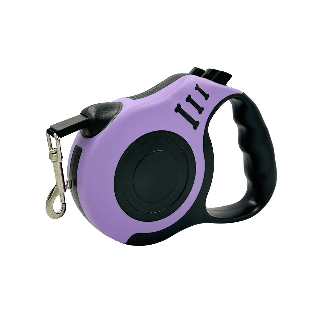 Durable Retractable Dog Leash Tangle-Free Comfortable
