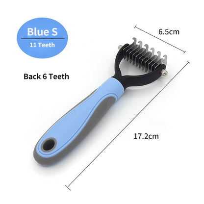 Deshedding Grooming Brush for Dogs & Cats – Pet Hair Remove