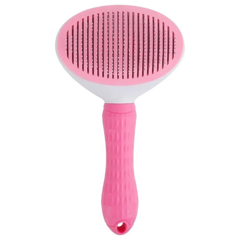 Self-Cleaning Grooming Brush for Cats and Dogs