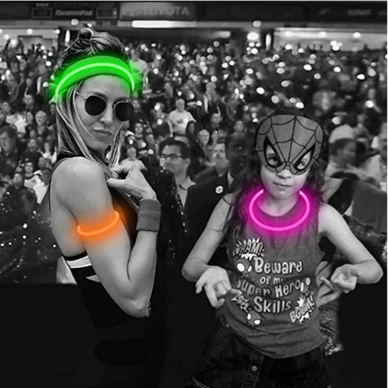 LED Glow Collar – USB Rechargeable Night Safety