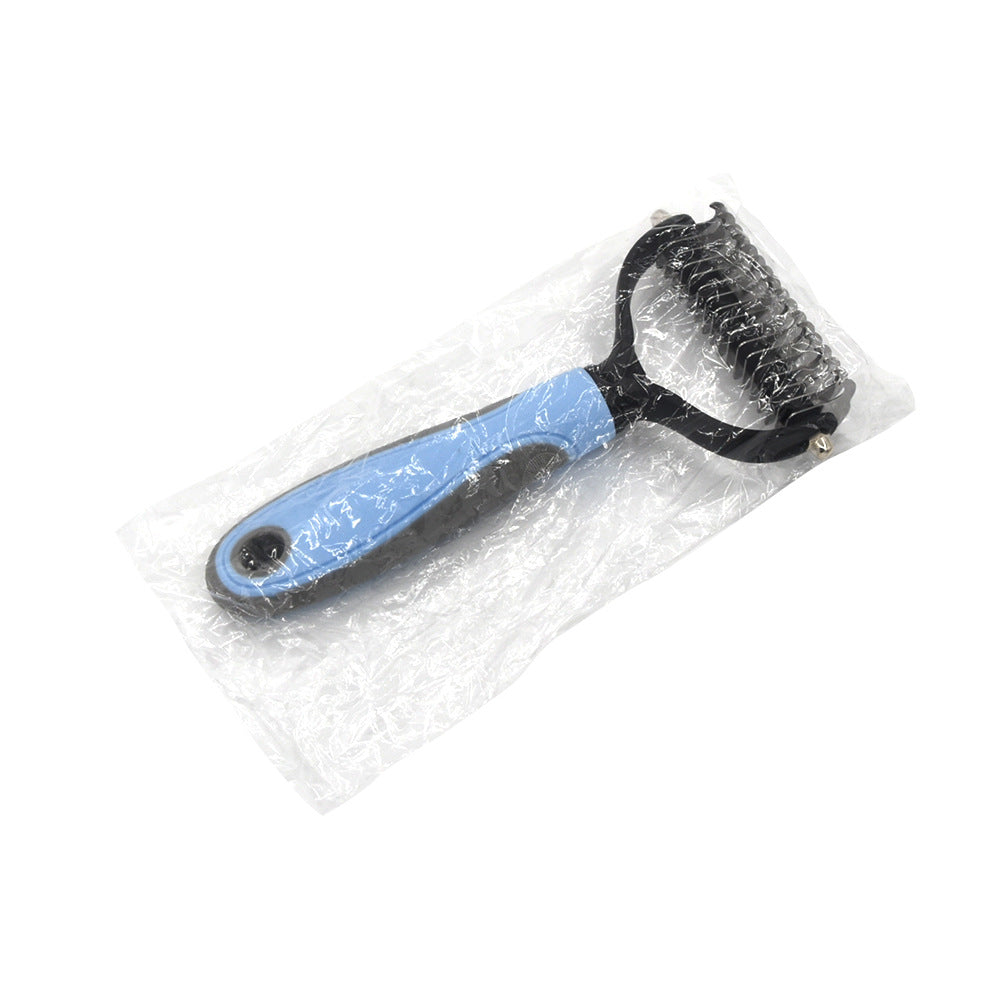 Deshedding Grooming Brush for Dogs & Cats – Pet Hair Remove