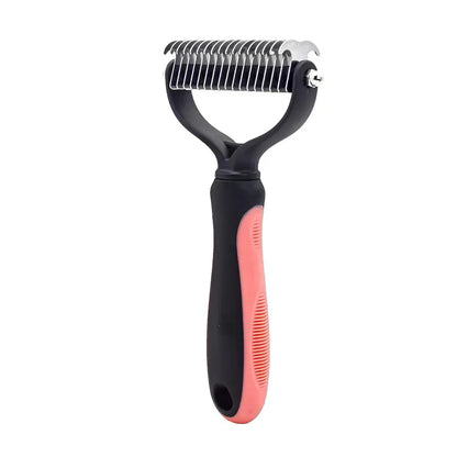Deshedding Grooming Brush for Dogs & Cats – Pet Hair Remove