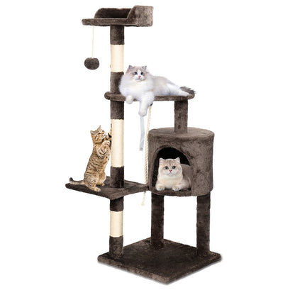 “Cat Tree Tower with Scratching Posts”