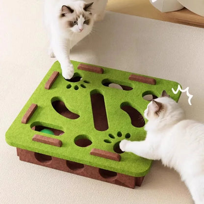 “Sisal Cat Scratching Post – Interactive Indoor Toy for Cats & Kittens”