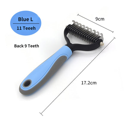 Deshedding Grooming Brush for Dogs & Cats – Pet Hair Remove