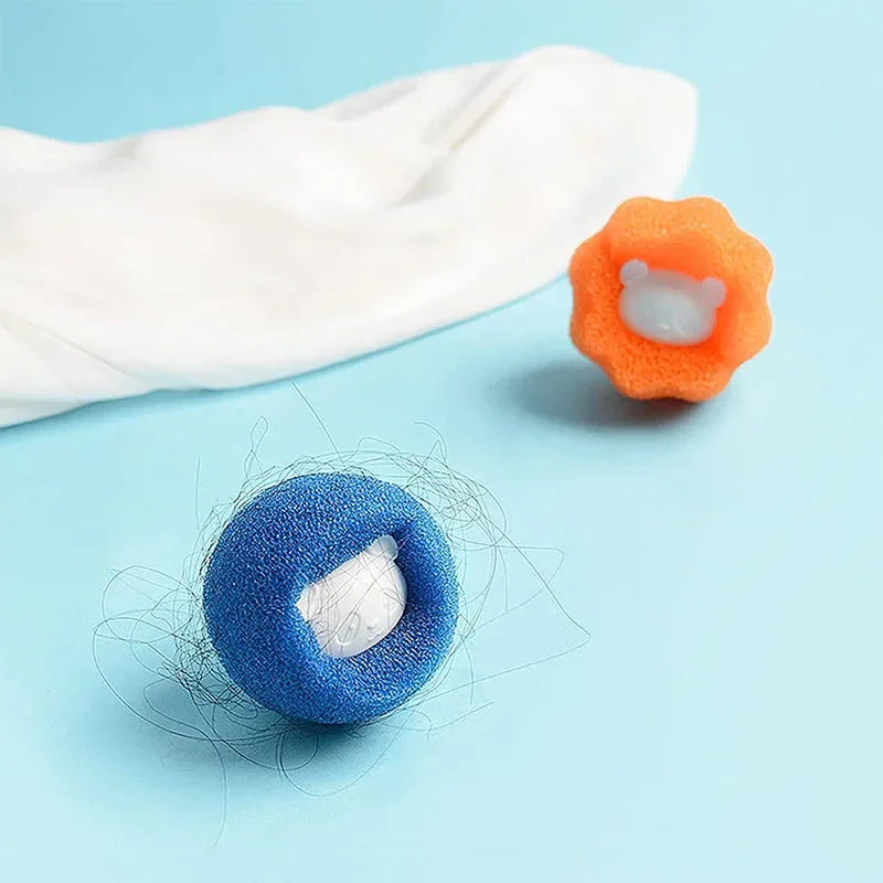 “Pet Hair Remover Balls – Reusable Laundry Lint & Fur Catcher”