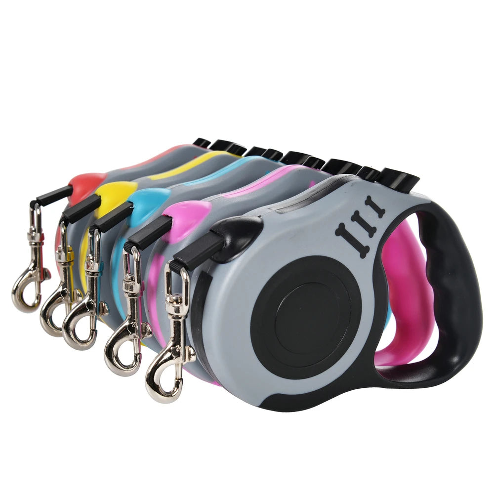 Durable Retractable Dog Leash Tangle-Free Comfortable