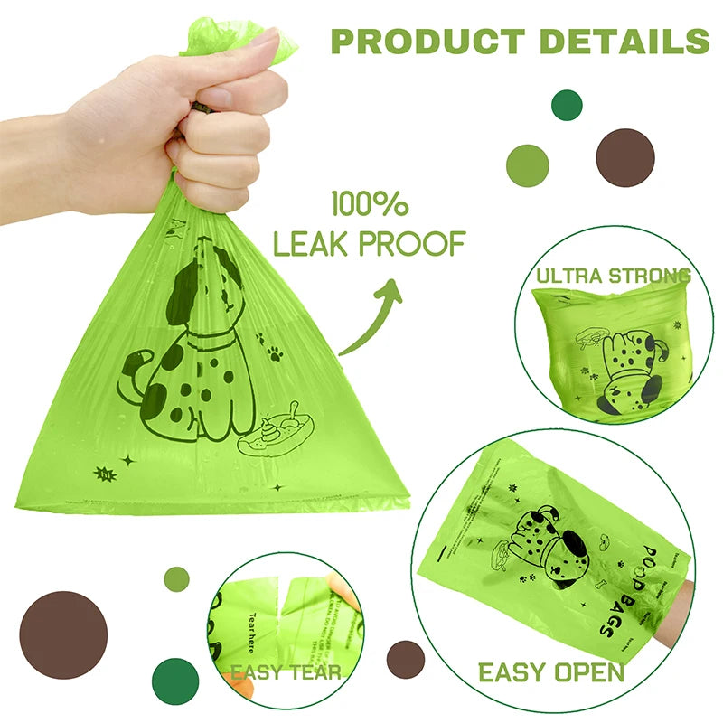 “EPI Lavender Dog Poop Bags – Biodegradable & Leakproof”