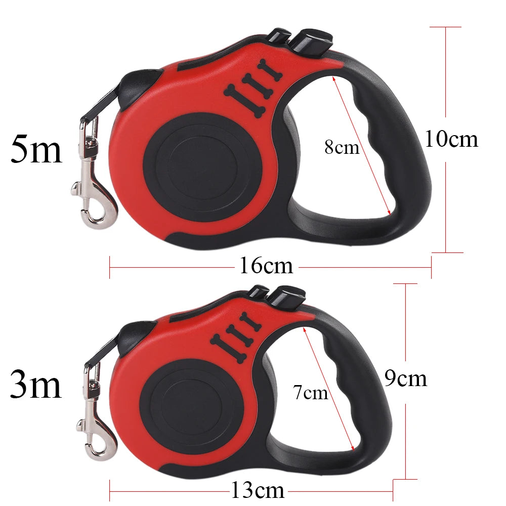 Durable Retractable Dog Leash Tangle-Free Comfortable