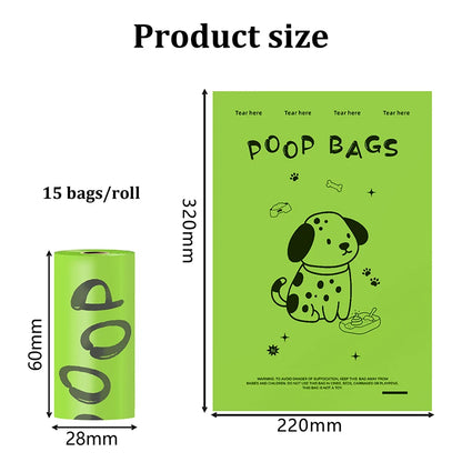 “EPI Lavender Dog Poop Bags – Biodegradable & Leakproof”