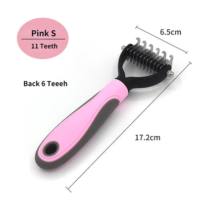 Deshedding Grooming Brush for Dogs & Cats – Pet Hair Remove