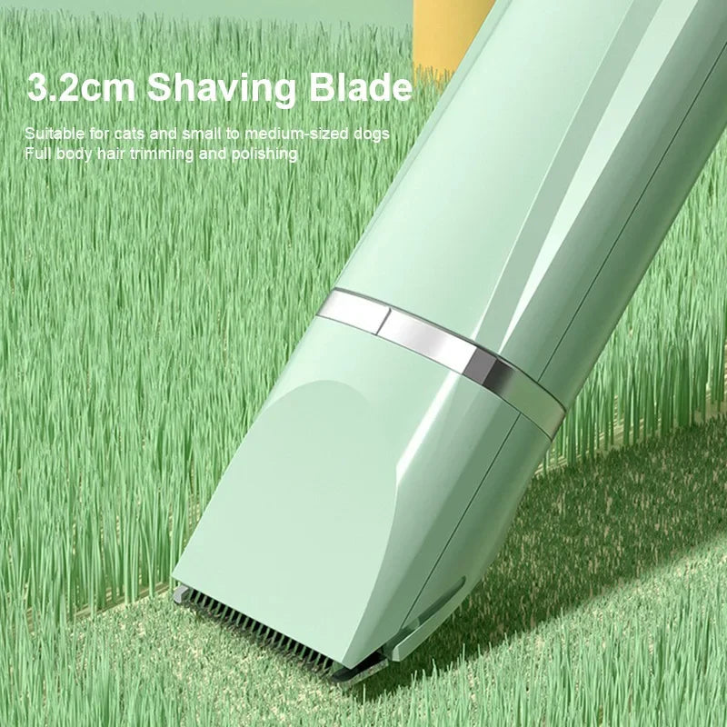 4-in-1 Pet Grooming Clipper – Low-Noise &amp; Rechargeable