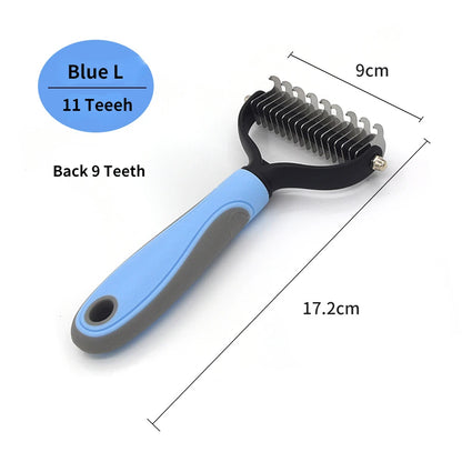 Deshedding Grooming Brush for Dogs & Cats – Pet Hair Remove